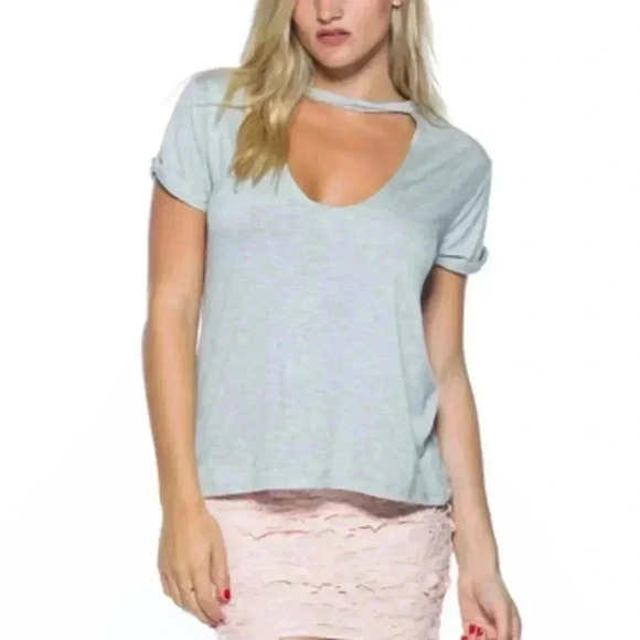 COMFY GRAY TSHIRT - Picture 1 of 2